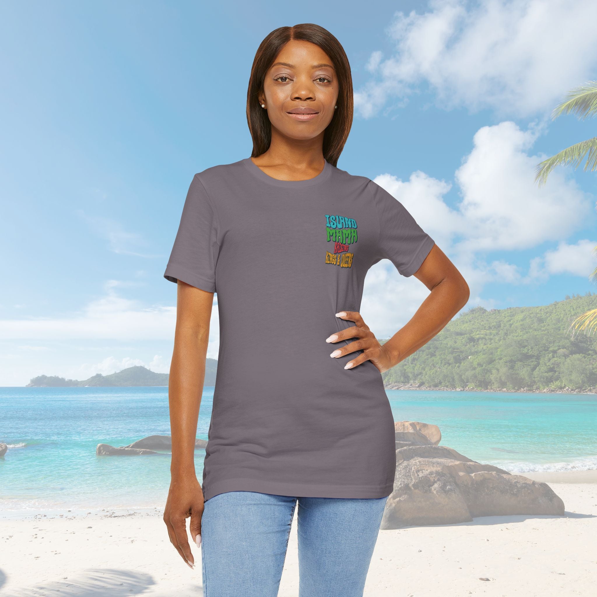 Island Mama Vibes Tee - Irie Blues Boutique