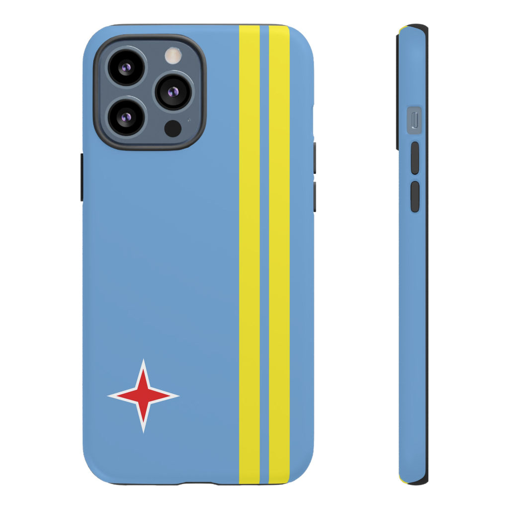 Aruba Flag Tough Phone Case - Irie Blues Boutique