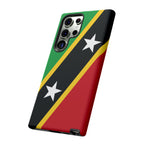 Saint Kitts and Nevis Flag Tough Phone Case -USVI Protective Phone Cover, Caribbean Flag Design, Flag Lover Gift, Island Phone Accessories, - Irie Blues Boutique