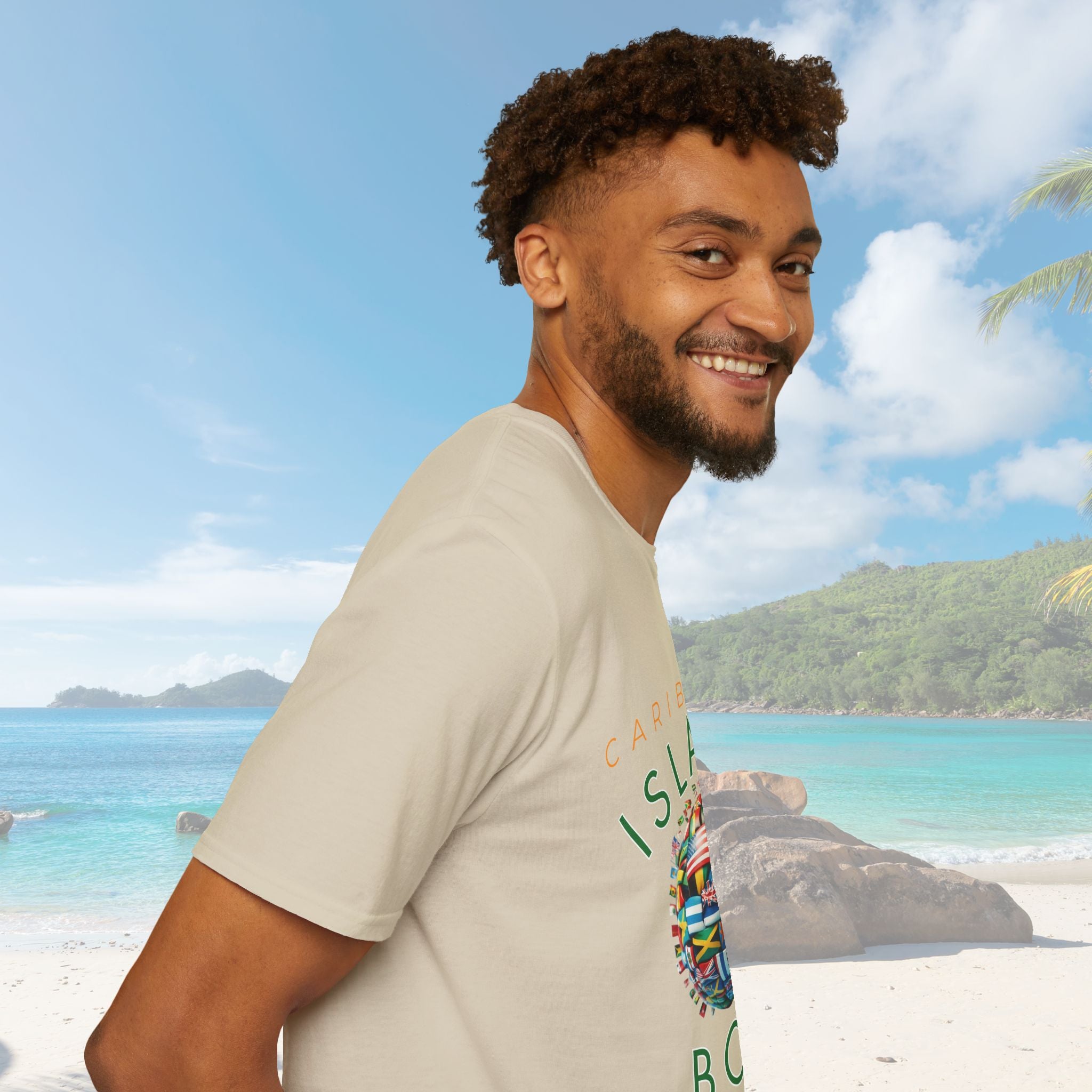 Caribbean Island Boys Shirt - Irie Blues Boutique