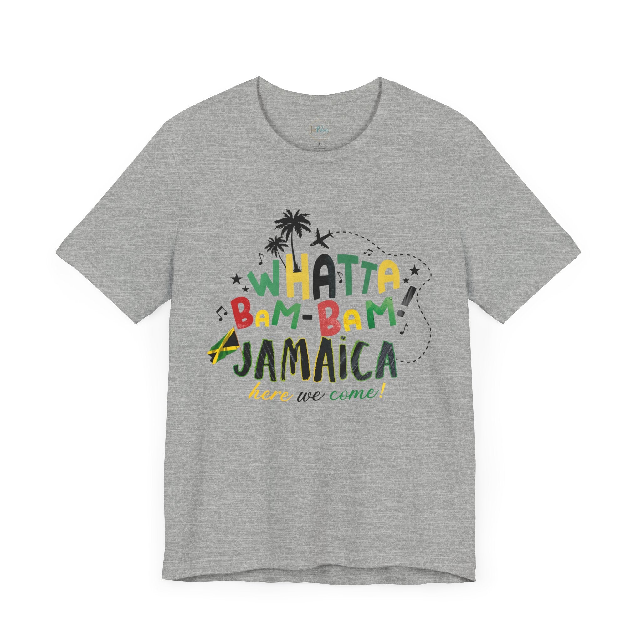 Whatta Bam Bam Jamaica Vacation Travel Tee - Irie Blues Boutique