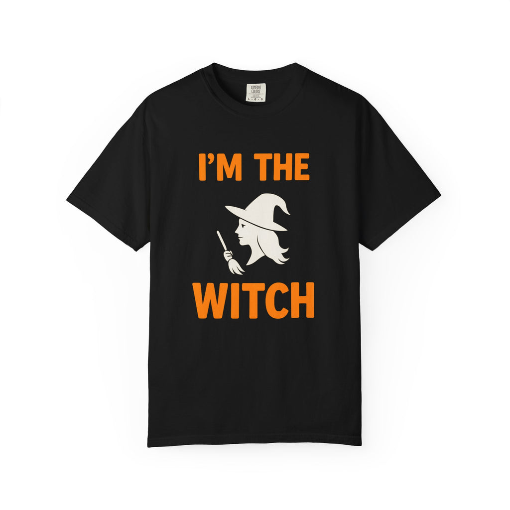 I'm The Witch Adult Costume Spooky Ghost Tshirt, Halloween T-shirt - Irie Blues Boutique