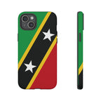 Saint Kitts and Nevis Flag Tough Phone Case - Irie Blues Boutique