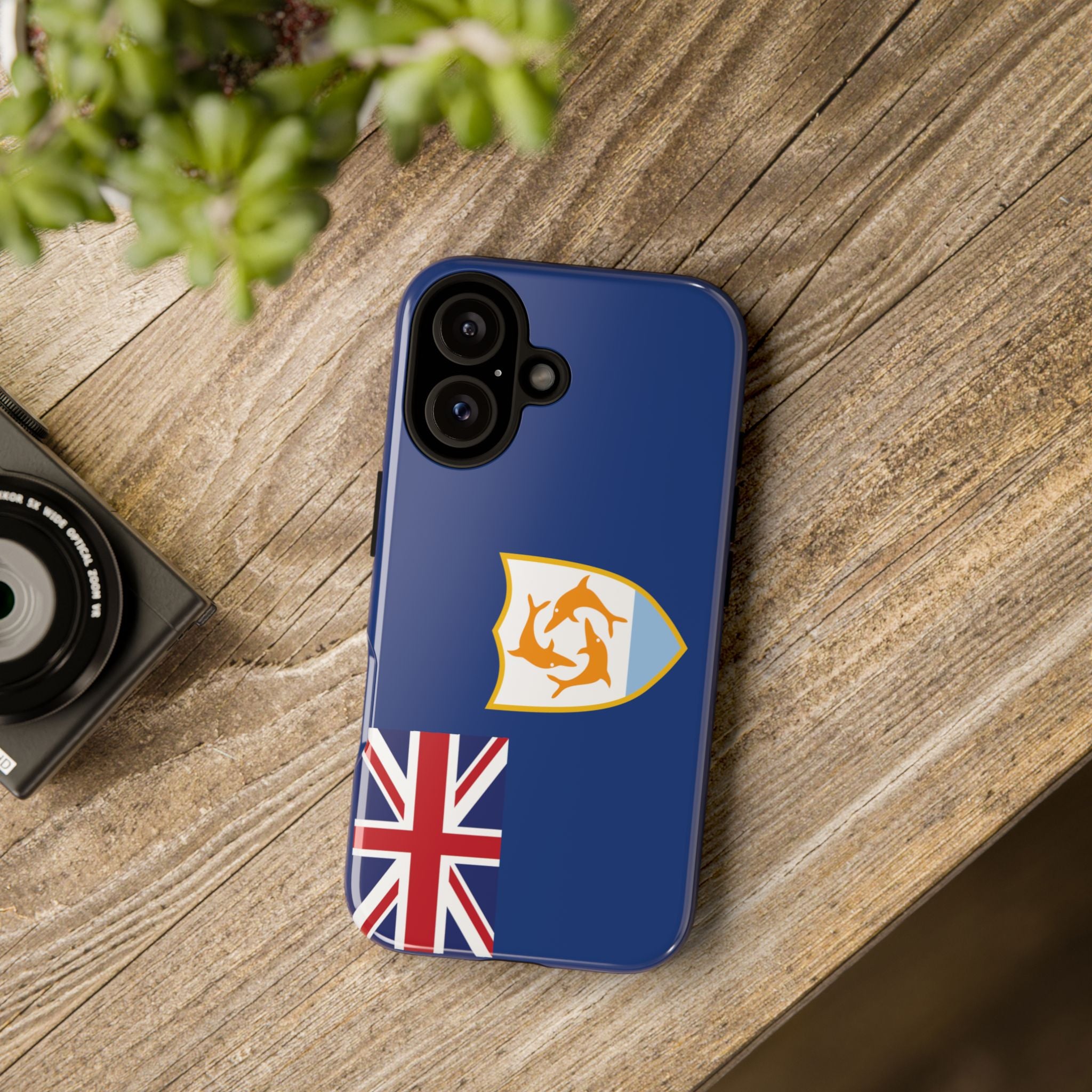 Anguilla Flag Tough Phone Case