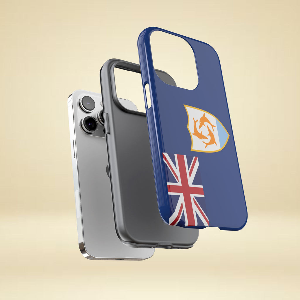 Anguilla Flag Tough Phone Case