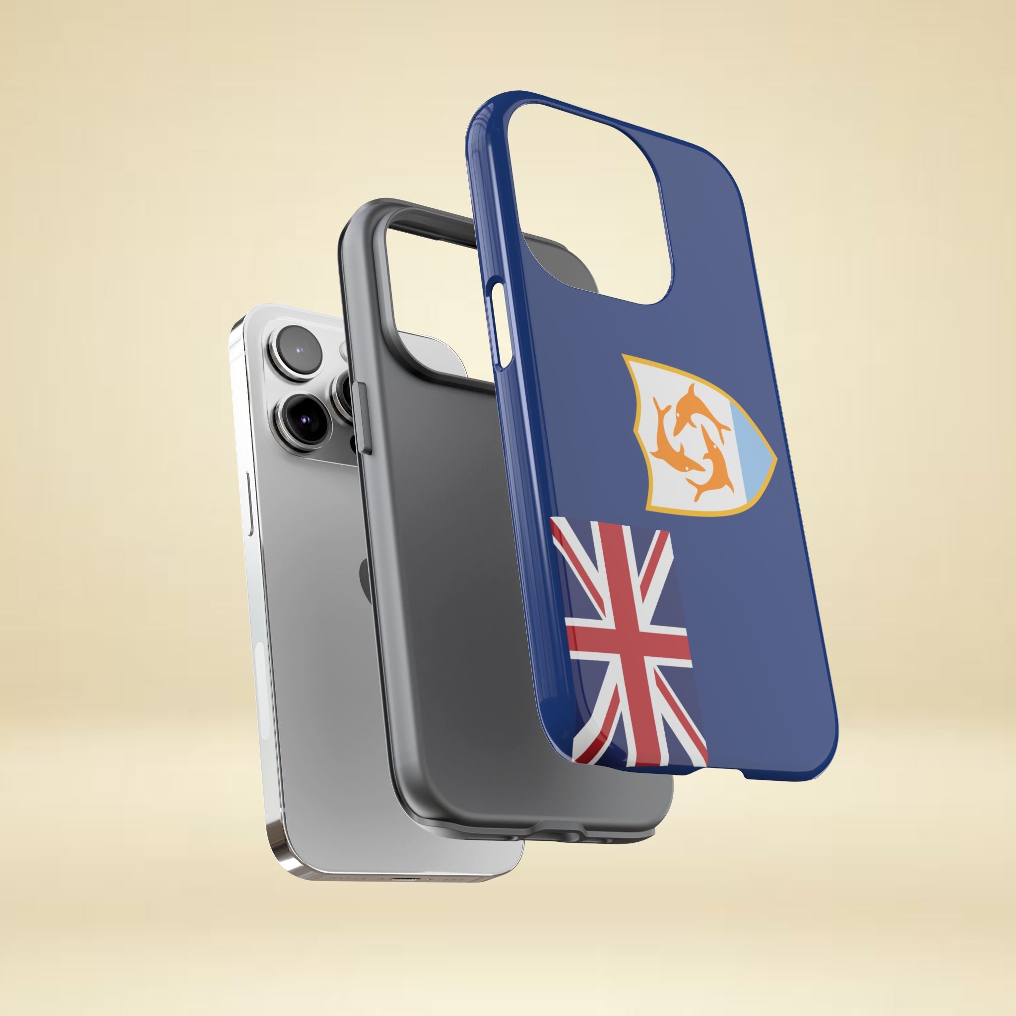 Anguilla Flag Tough Phone Case