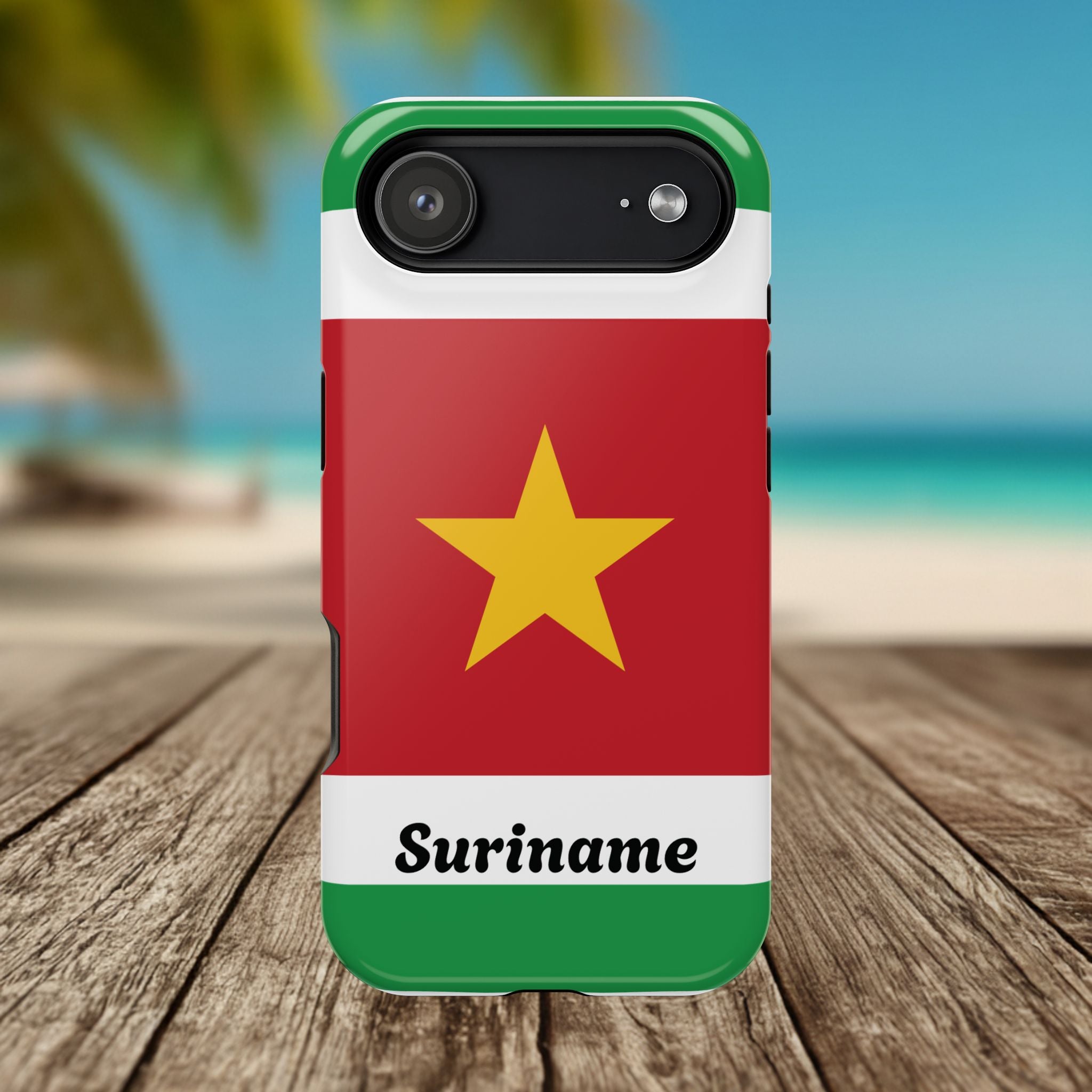 Suriname Flag Magnetic Case - Irie Blues Boutique