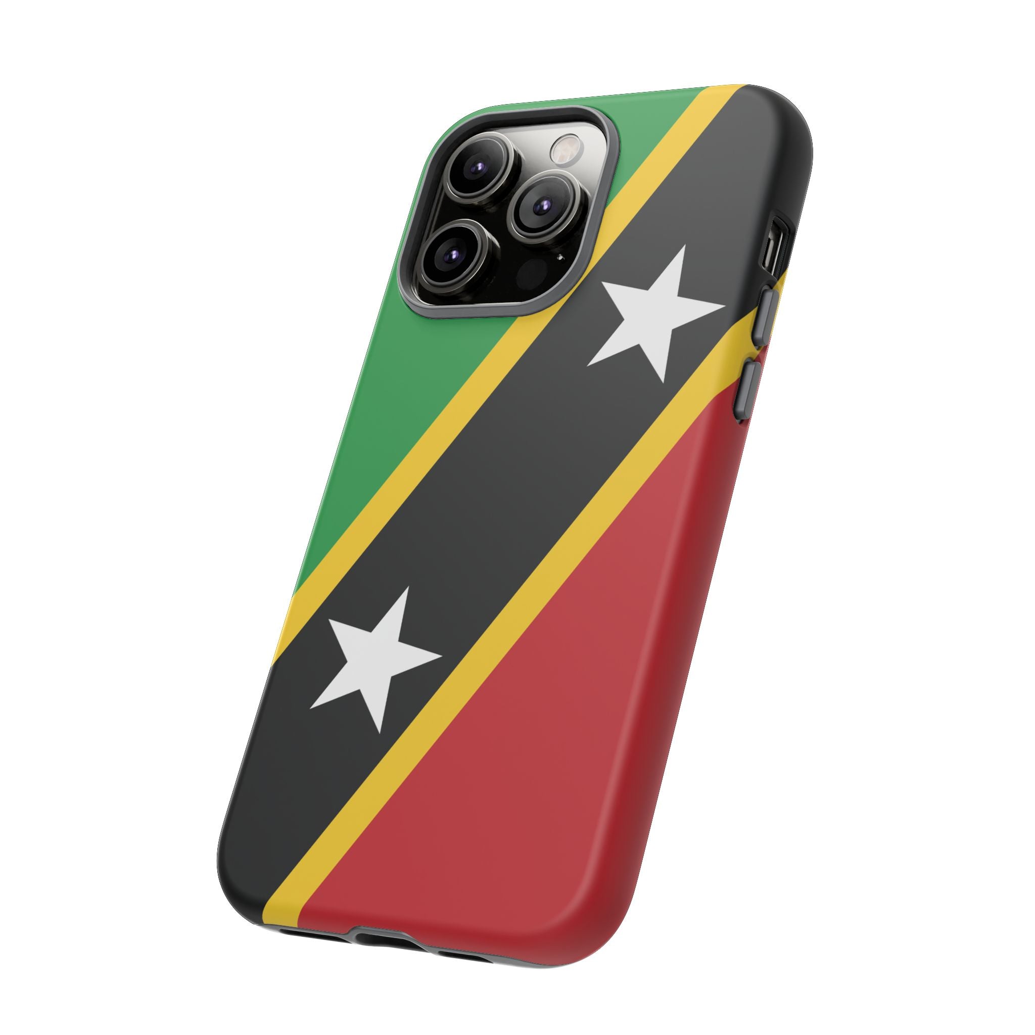 Saint Kitts and Nevis Flag Tough Phone Case -USVI Protective Phone Cover, Caribbean Flag Design, Flag Lover Gift, Island Phone Accessories, - Irie Blues Boutique