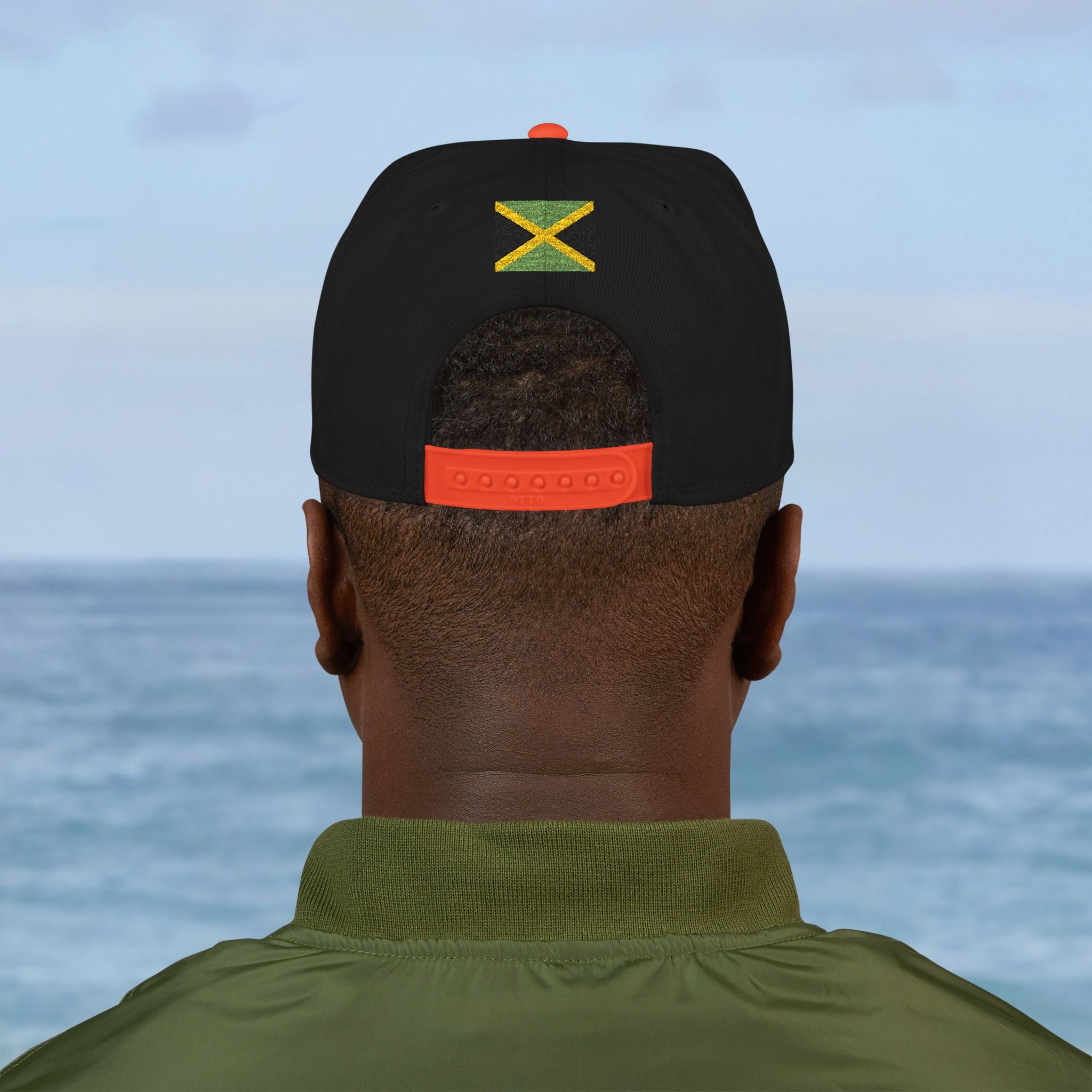 Caribbean AF Flat Bill Cap - Irie Blues Boutique