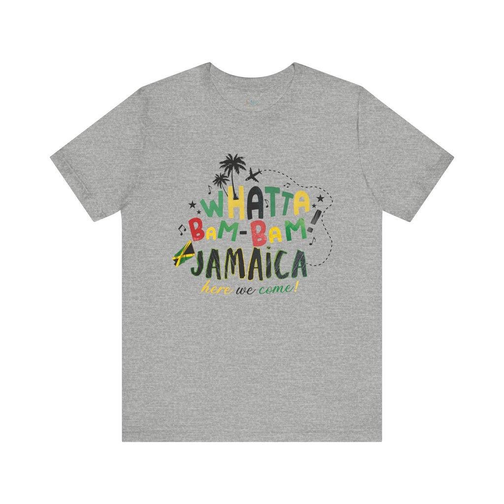 Whatta Bam Bam Jamaica Vacation Travel Tee - Irie Blues Boutique