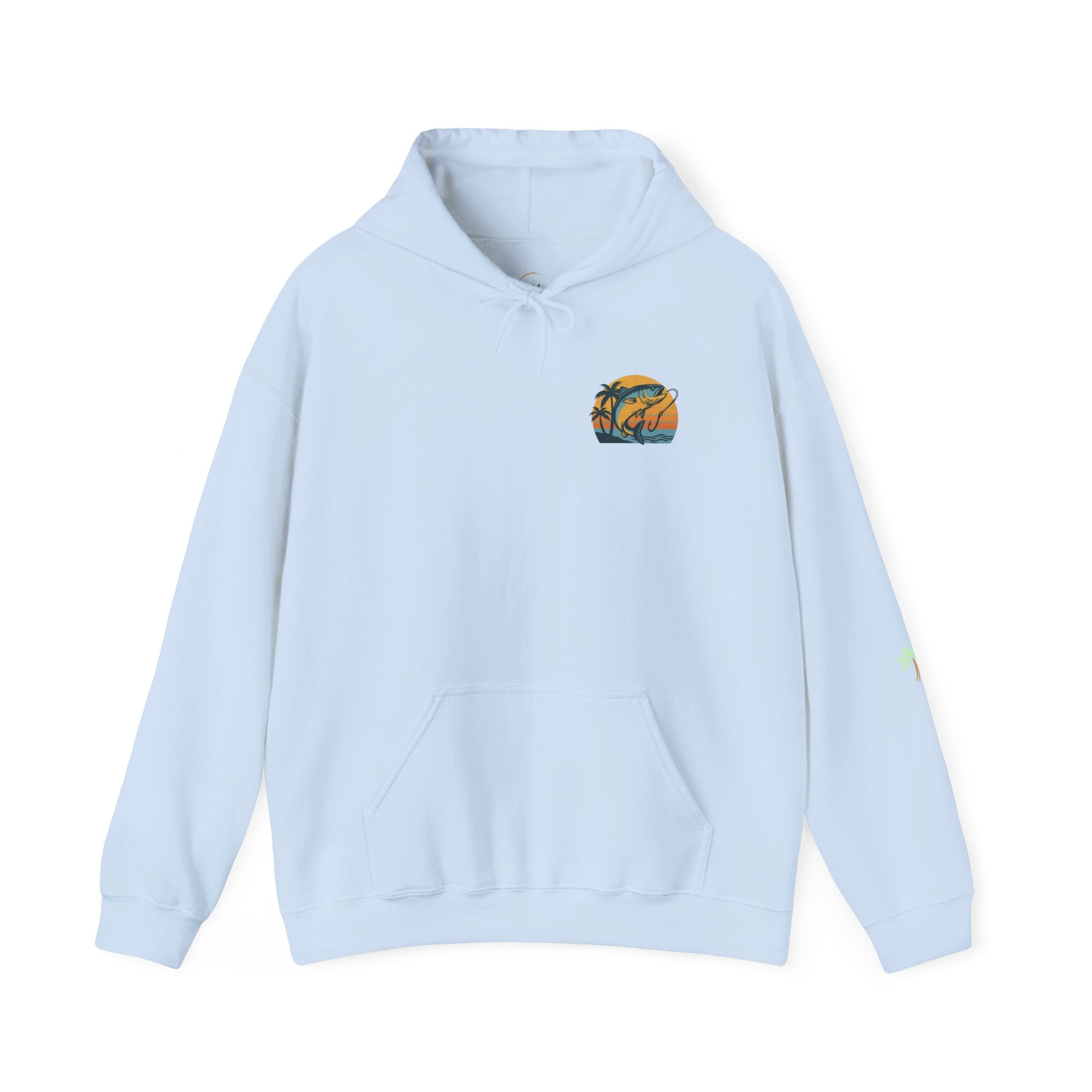 Hook on Island Time Fishin Hooded Sweatshirt - Irie Blues Boutique