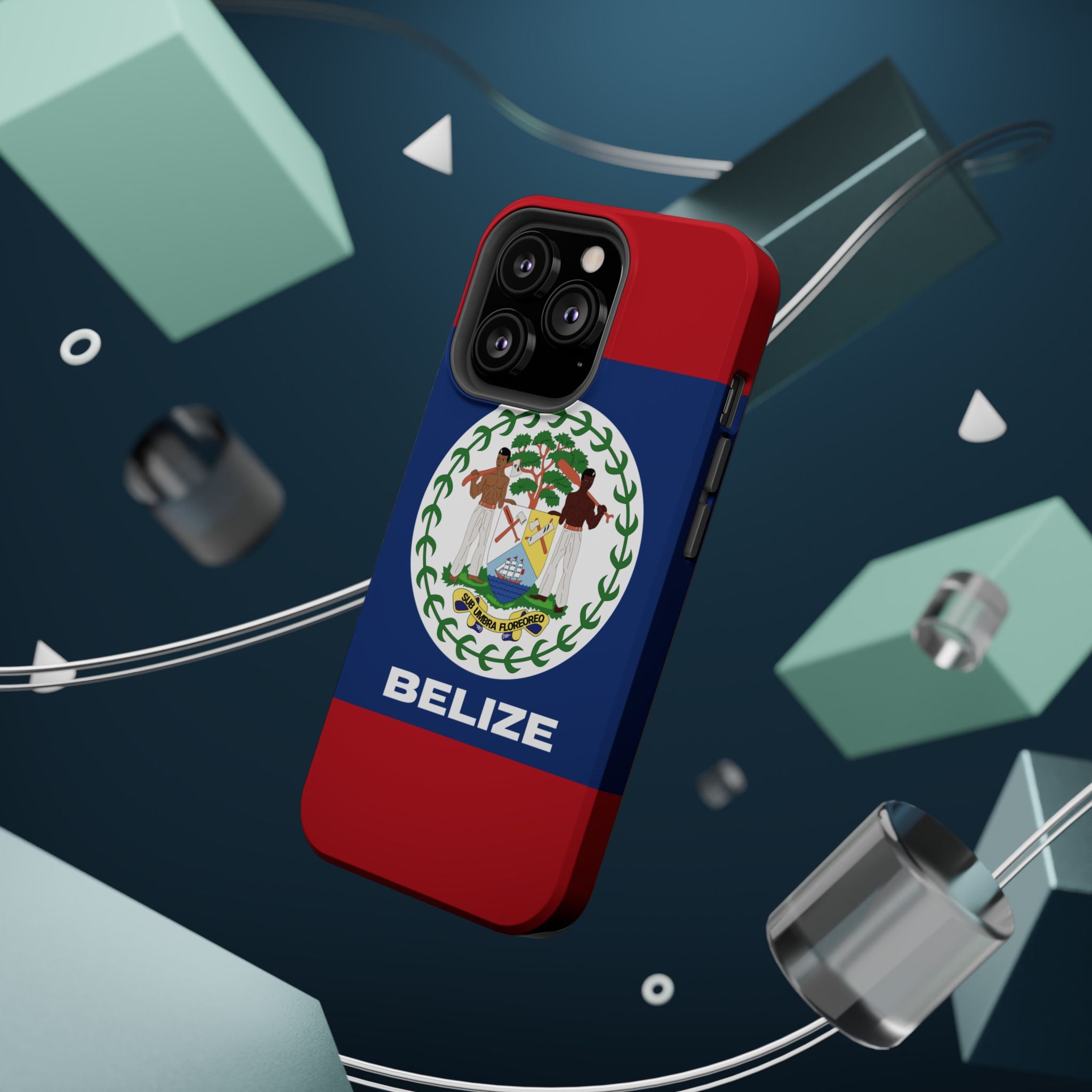 Belize Flag Magnetic Case - Irie Blues Boutique