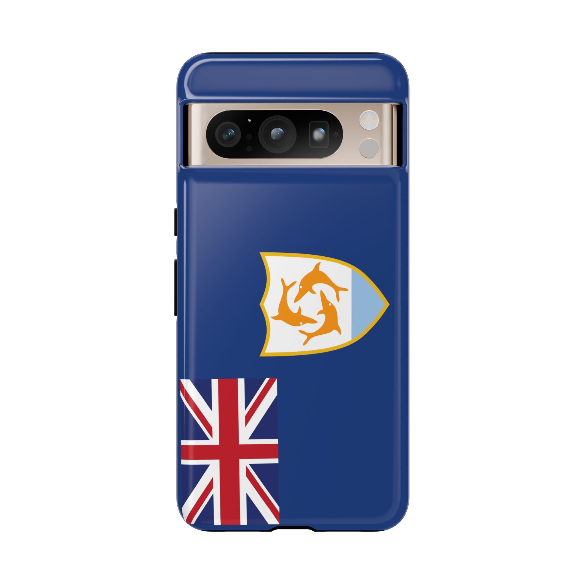 Anguilla Flag Tough Phone Case