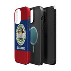 Belize Flag Magnetic Case - Irie Blues Boutique