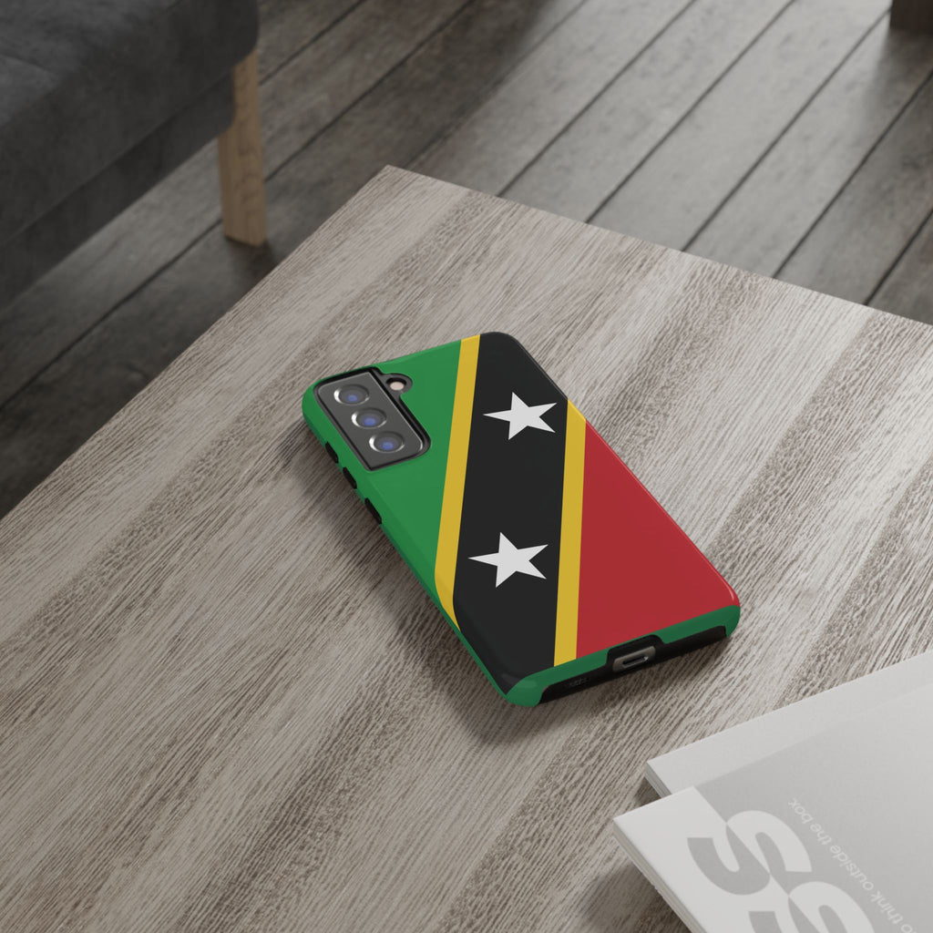 Saint Kitts and Nevis Flag Tough Phone Case