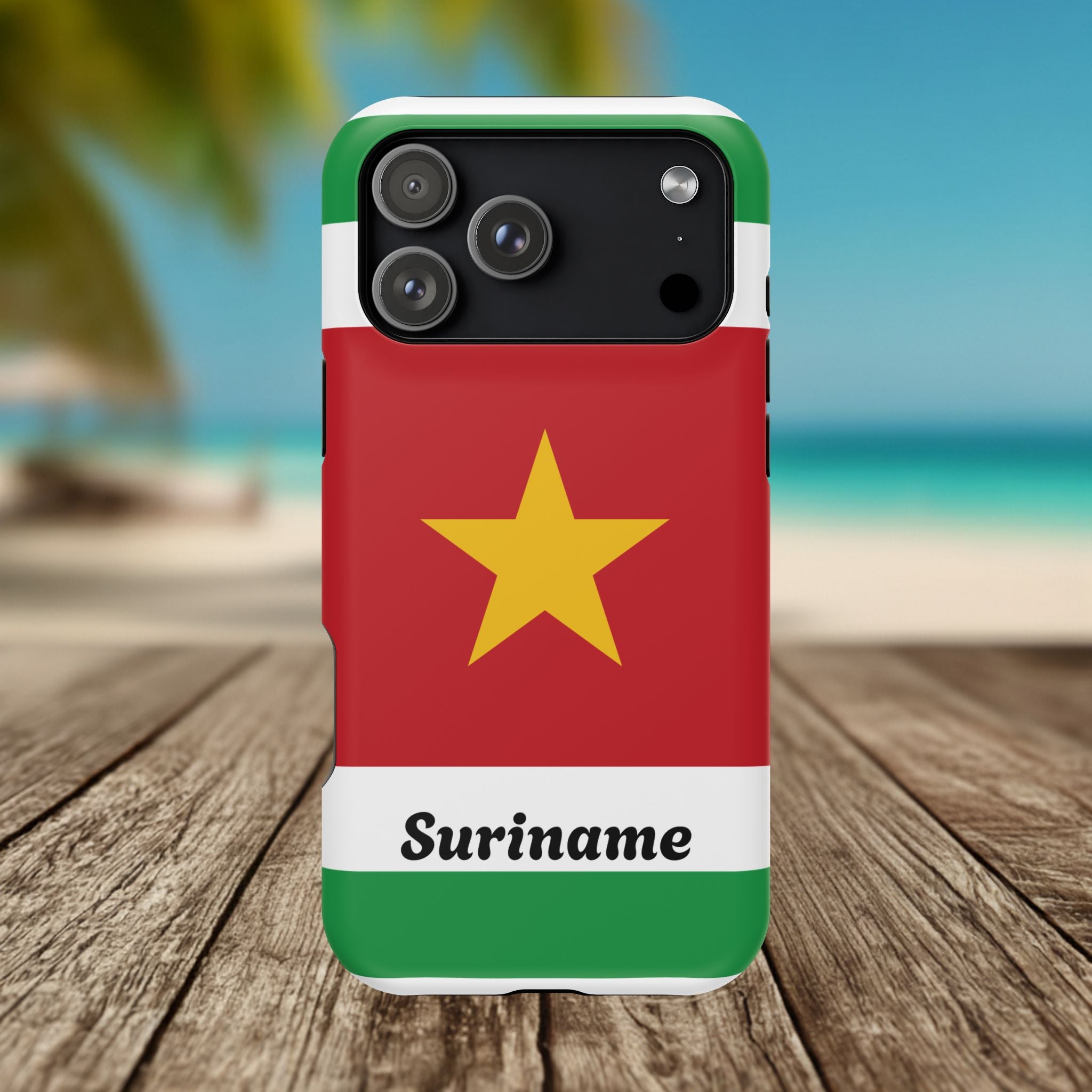Suriname Flag Magnetic Case - Irie Blues Boutique