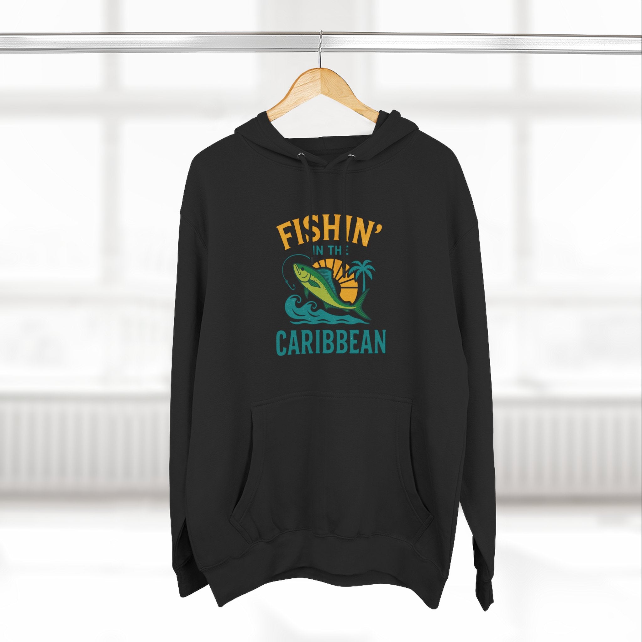 Caribbean Fishing Hoodie - Irie Blues Boutique