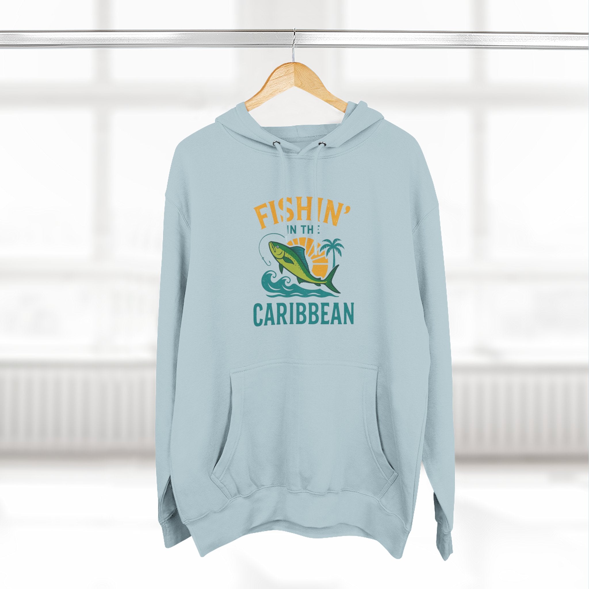 Caribbean Fishing Hoodie - Irie Blues Boutique