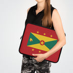 Grenada Flag Laptop Sleeve Case - Irie Blues Boutique