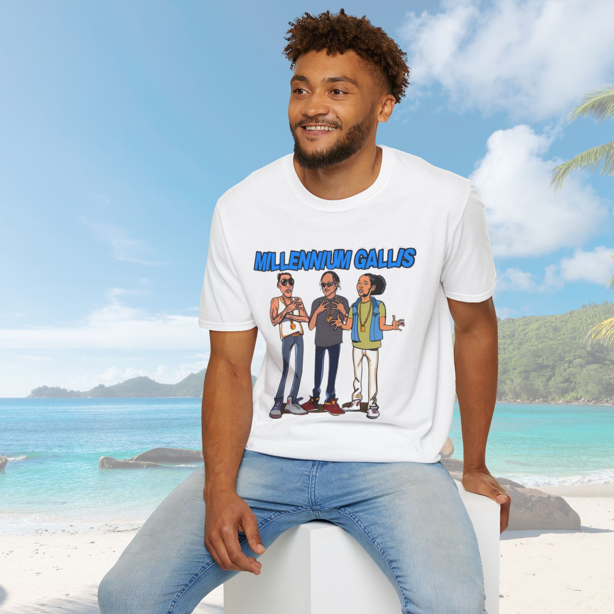 Millennium Gallis Dancehall Tee - Irie Blues Boutique
