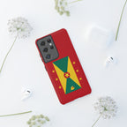 Grenada Flag Tough Phone Case - Irie Blues Boutique