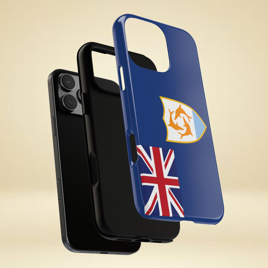Anguilla Flag Tough Phone Case
