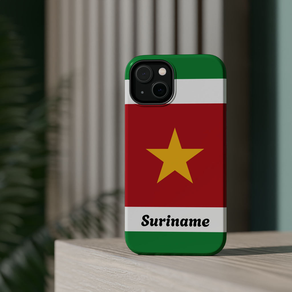 Suriname Flag Magnetic Case - Irie Blues Boutique