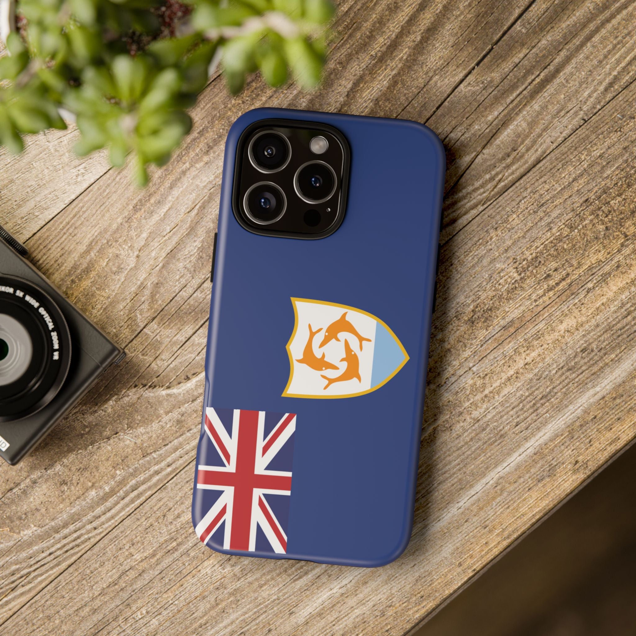 Anguilla Flag Tough Phone Case