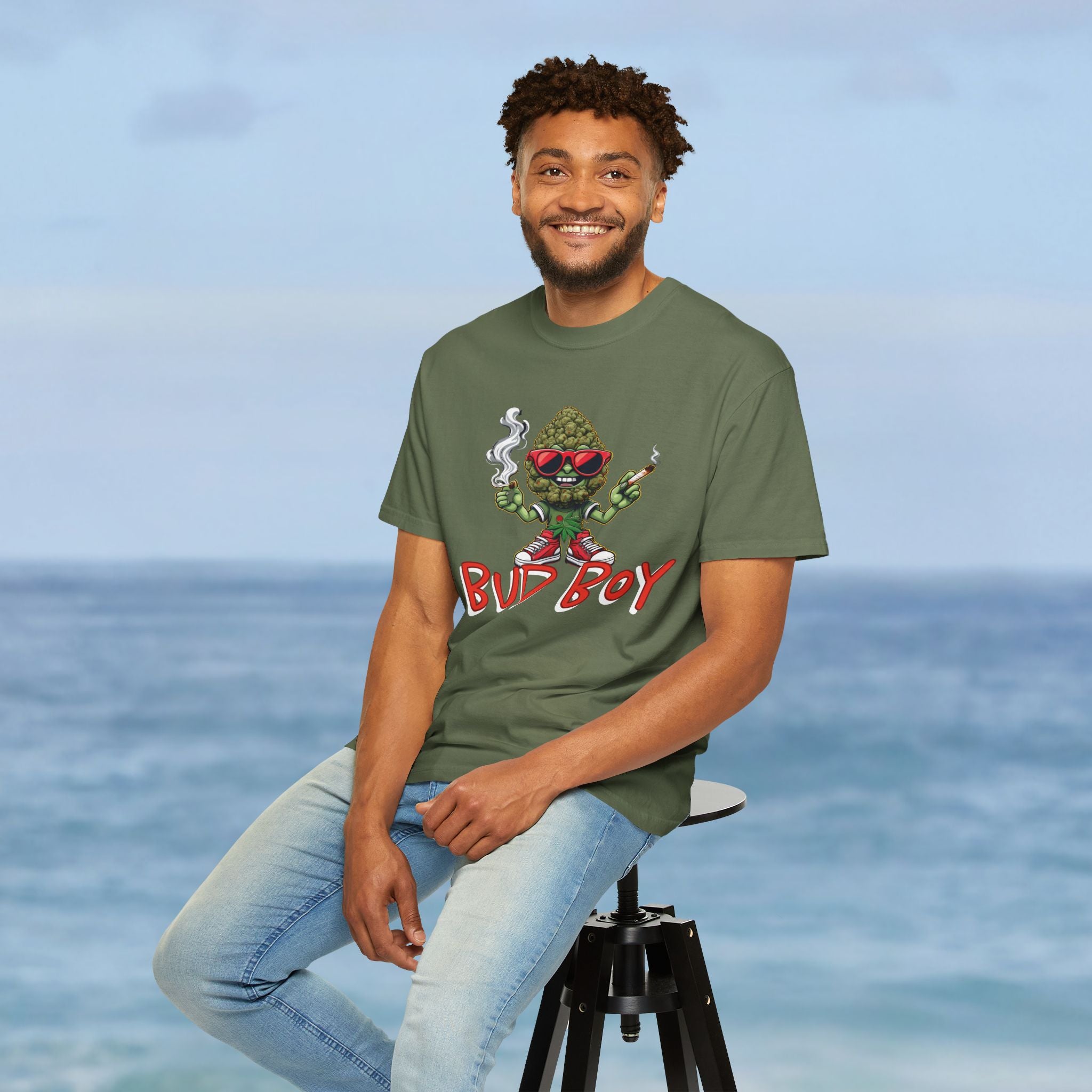 Bud Boy Weed T-Shirt - Irie Blues Boutique