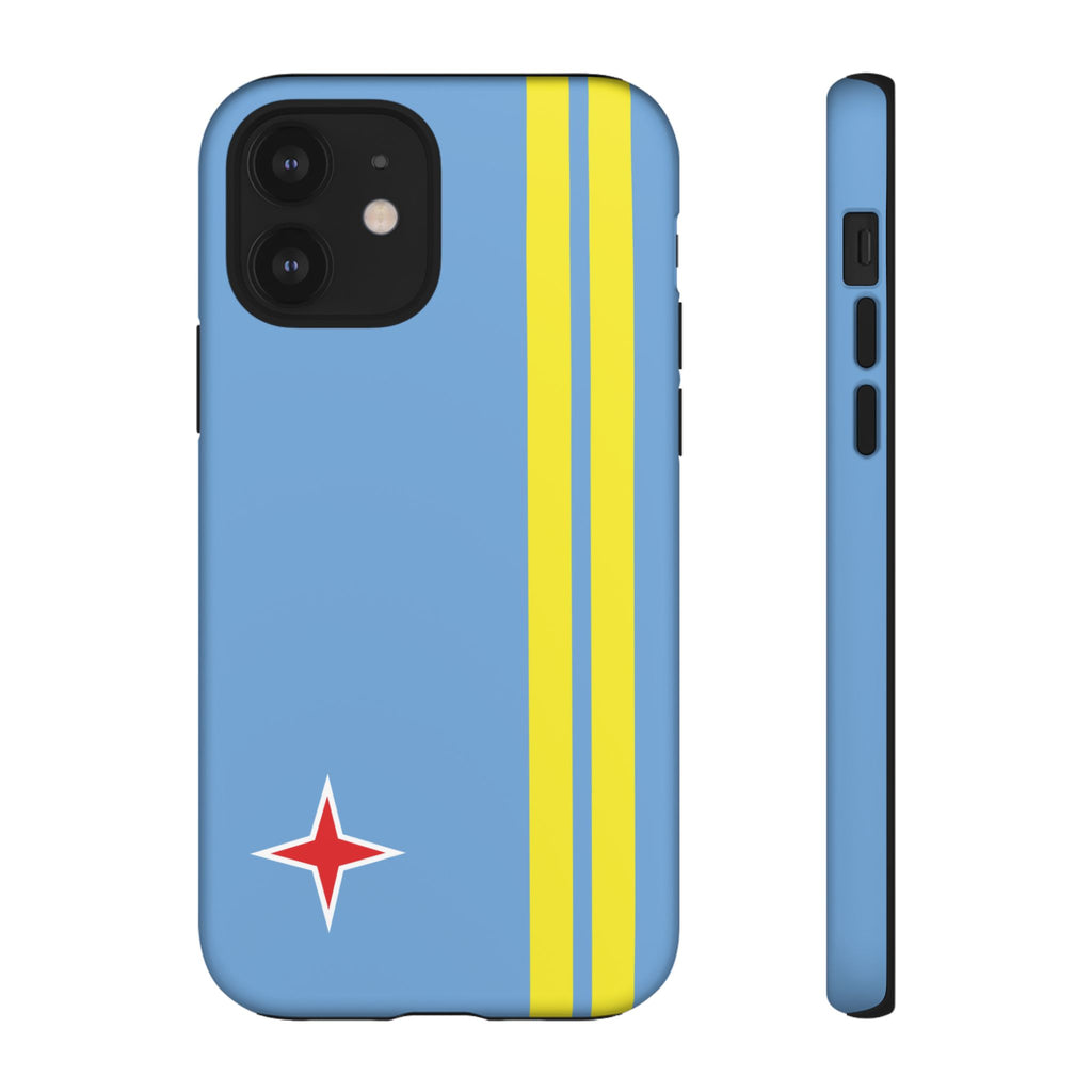 Aruba Flag Tough Phone Case - Irie Blues Boutique