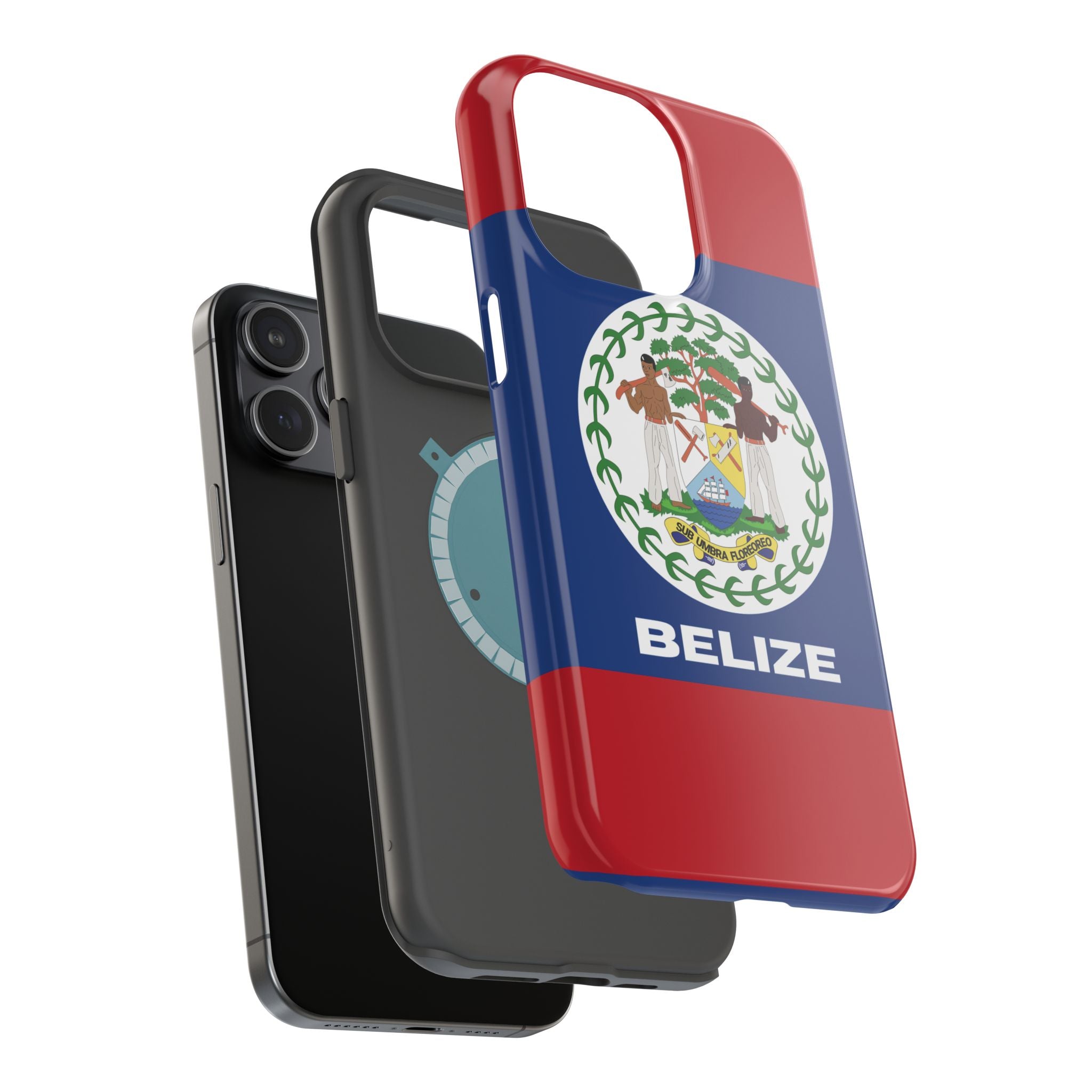 Belize Flag Magnetic Case - Irie Blues Boutique