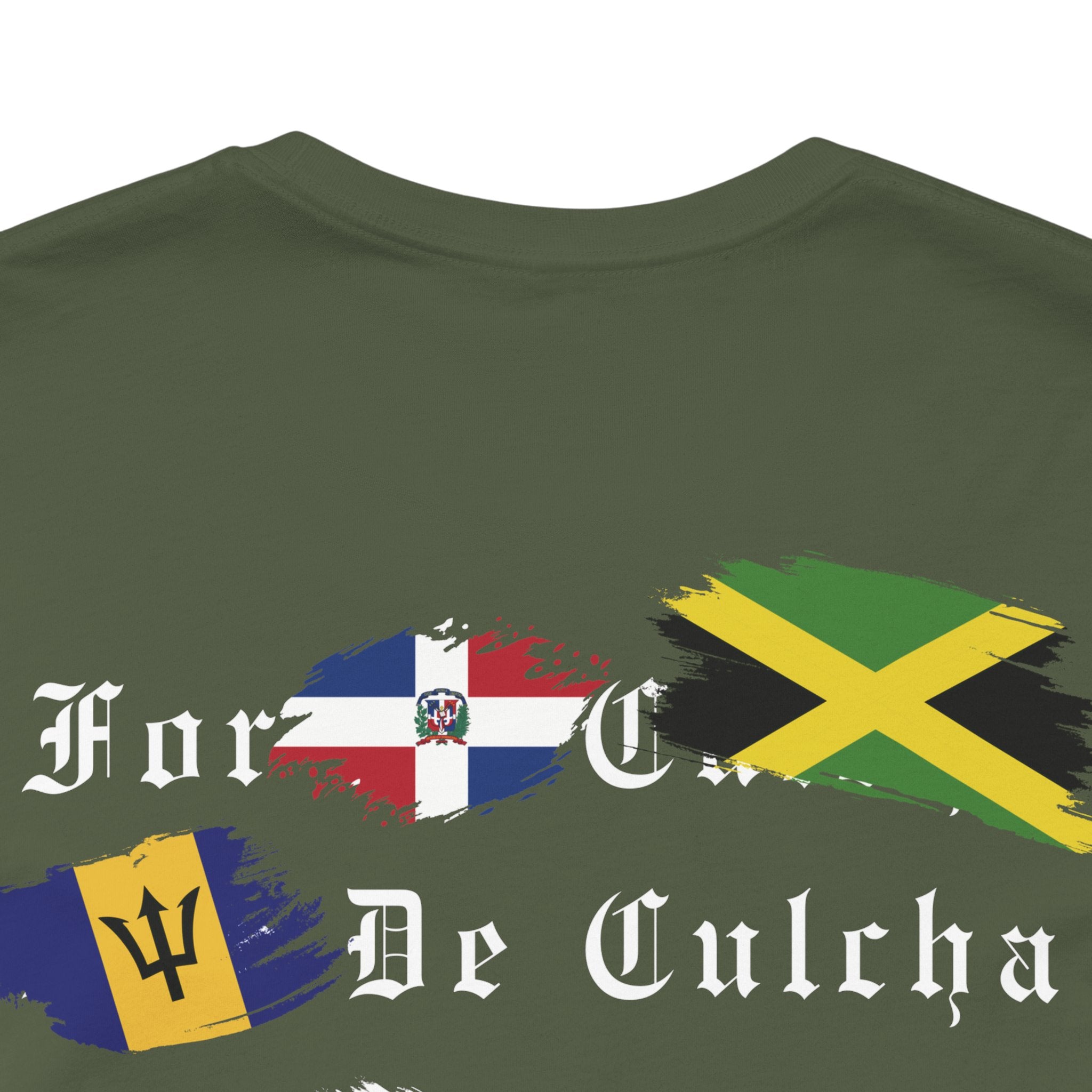 For The Culture Caribbean Flags Unisex T-Shirt - Irie Blues Boutique