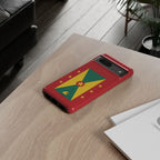 Grenada Flag Tough Phone Case - Irie Blues Boutique