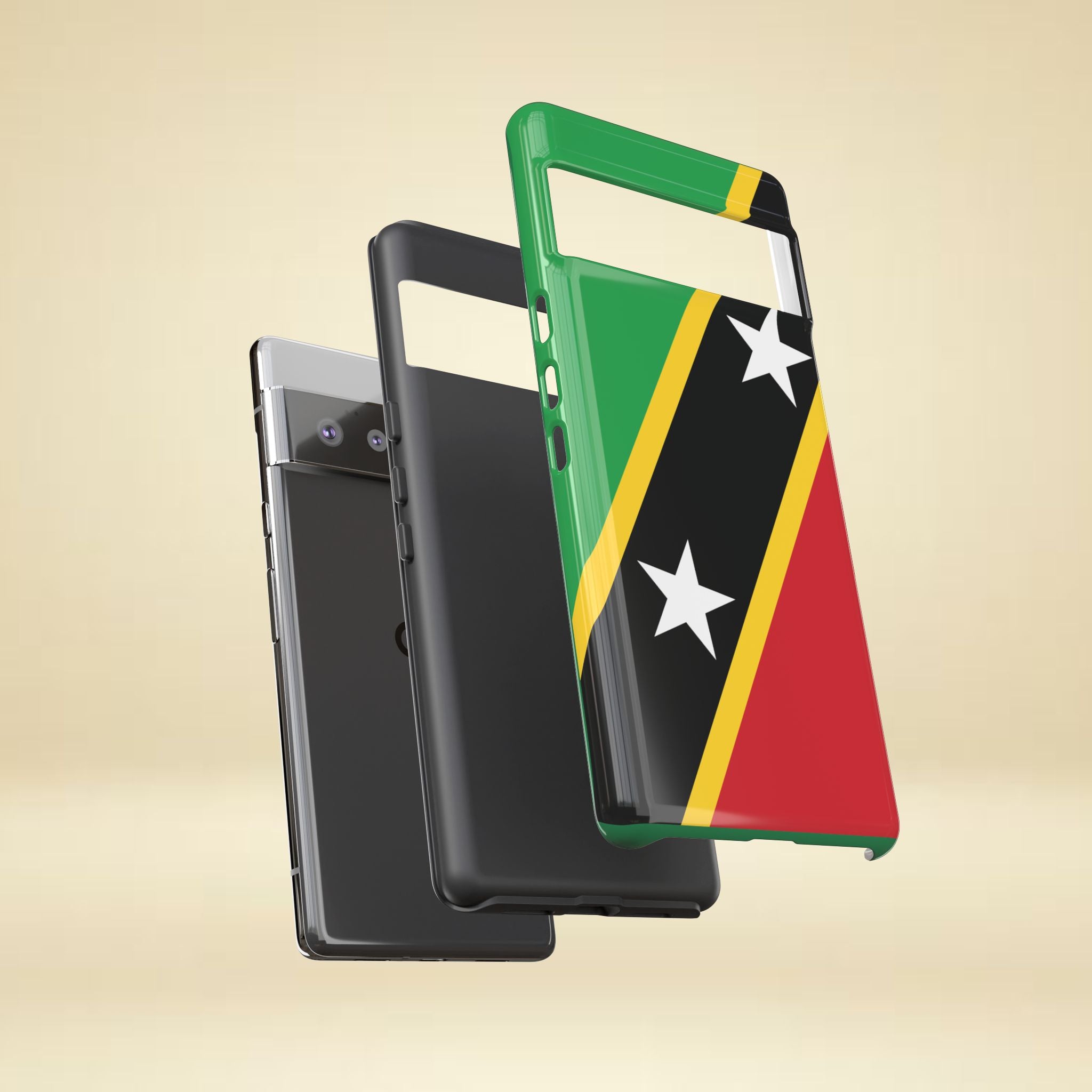 Saint Kitts and Nevis Flag Tough Phone Case