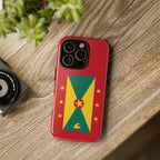 Grenada Flag Tough Phone Case - Irie Blues Boutique