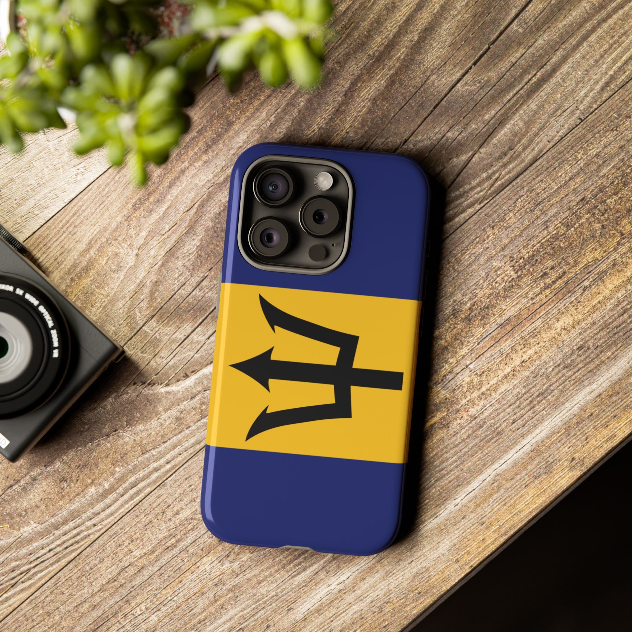 Barbados Flag Phone Case