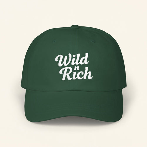 Wild n Rich, Stylish Gift for Dads, Outdoor Adventures, Casual Wear, Father's Day, Trendy Hat - Irie Blues Boutique