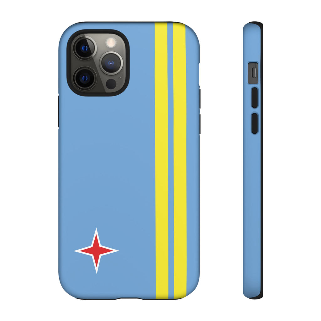 Aruba Flag Tough Phone Case - Irie Blues Boutique