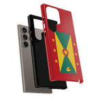 Grenada Flag Tough Phone Case - Irie Blues Boutique