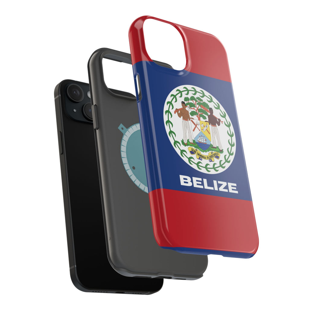 Belize Flag Magnetic Case - Irie Blues Boutique