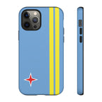 Aruba Flag Tough Phone Case - Irie Blues Boutique