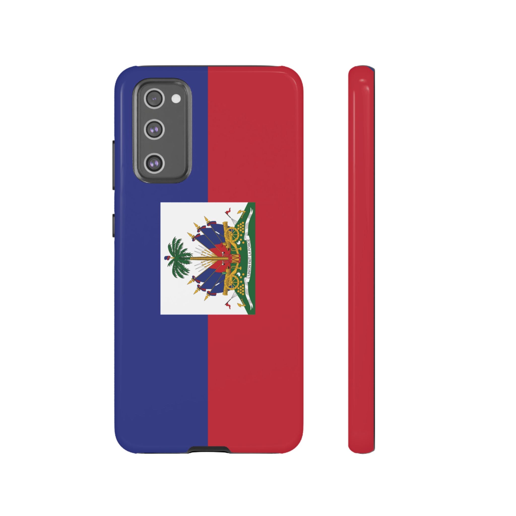 Haiti Flag Tough Phone Case