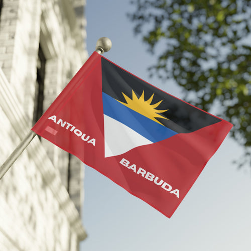 Antigua and Barbuda Flag Wall Art - Irie Blues Boutique
