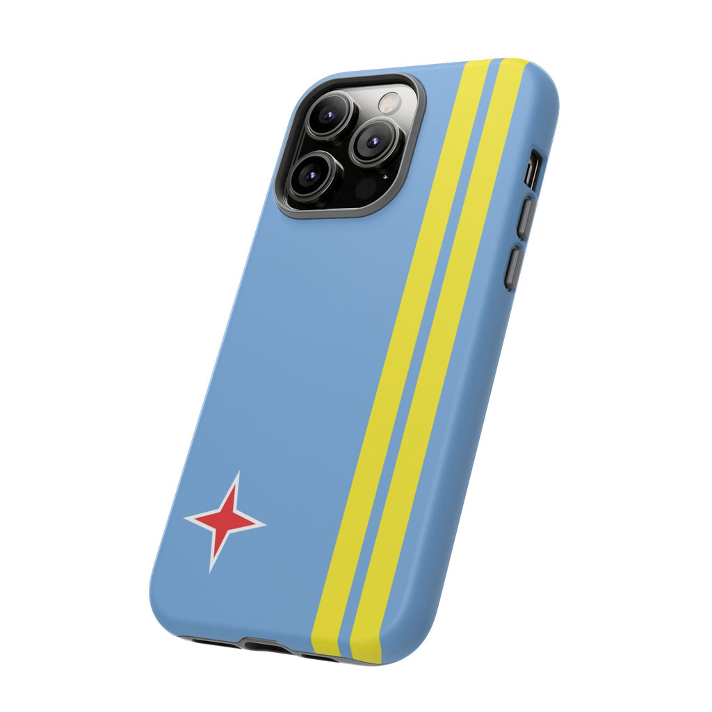 Aruba Flag Tough Phone Case - Irie Blues Boutique