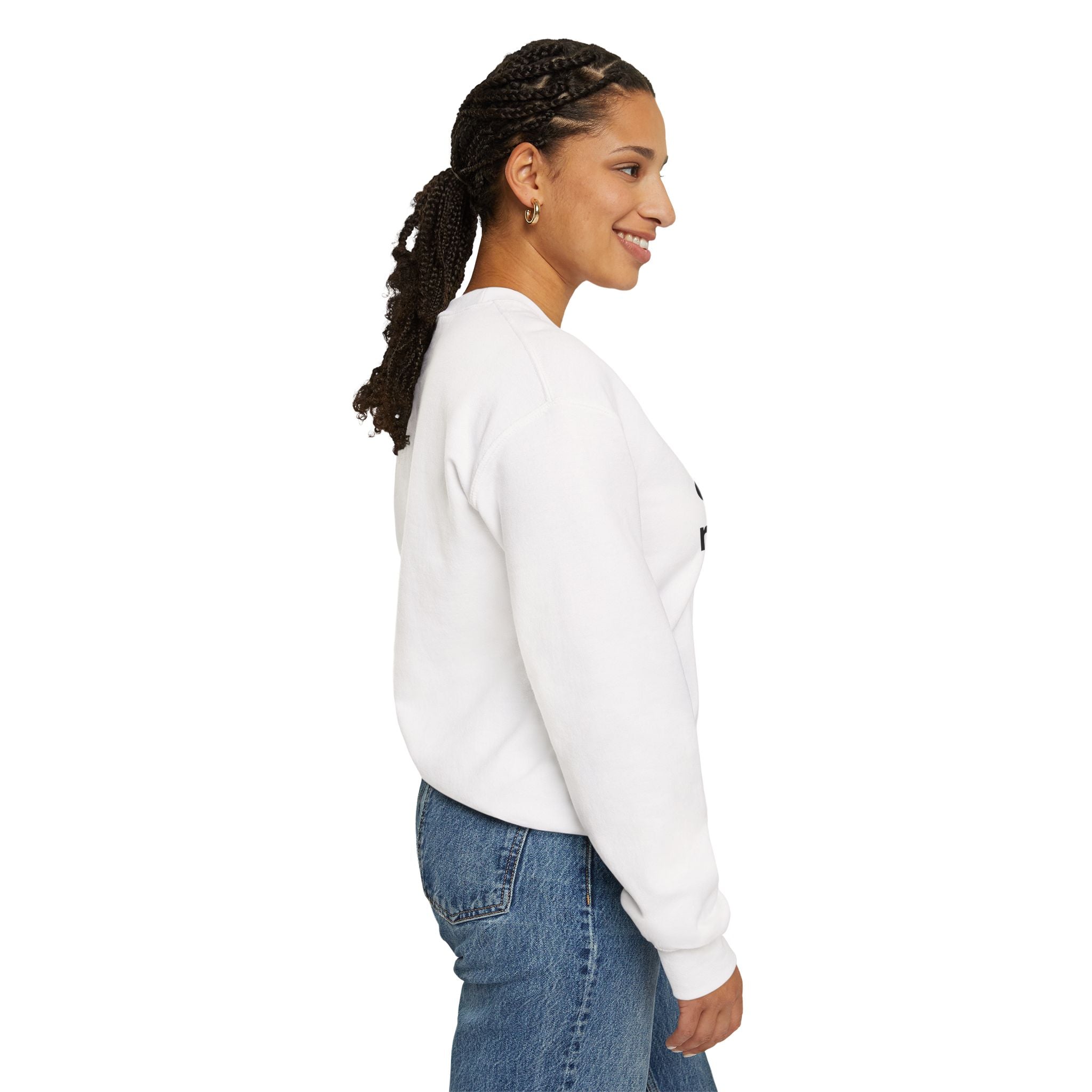 Caribbean Gyals Run It, Ask Riri Crewneck Sweatshirt