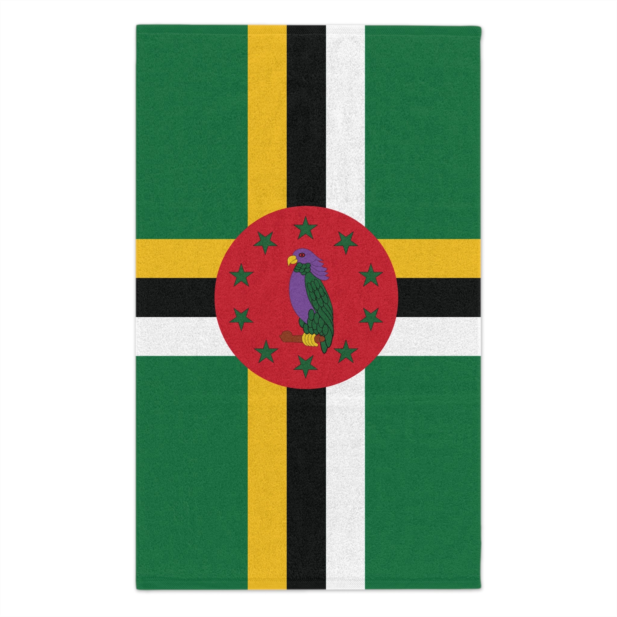 Dominica Flag Rally Towel - Irie Blues Boutique