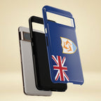 Anguilla Flag Tough Phone Case
