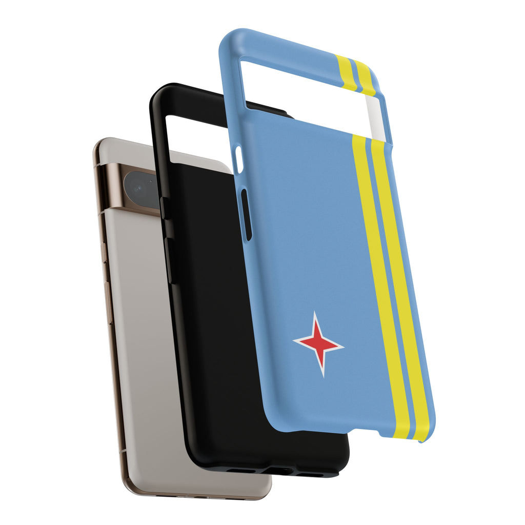 Aruba Flag Tough Phone Case - Irie Blues Boutique