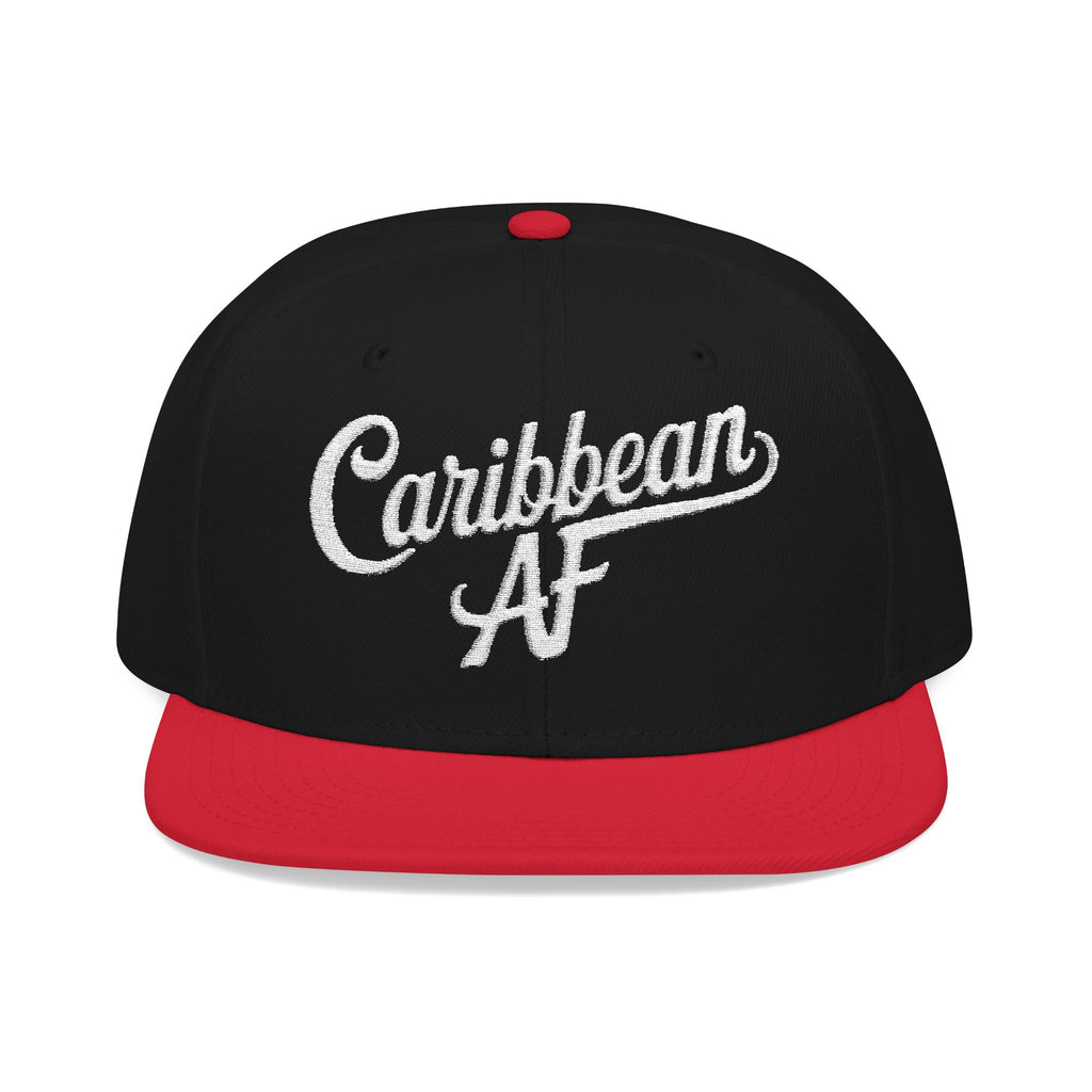 Caribbean AF Flat Bill Cap - Irie Blues Boutique
