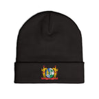 Suriname Coat of Arms Embroidered Knit Beanie